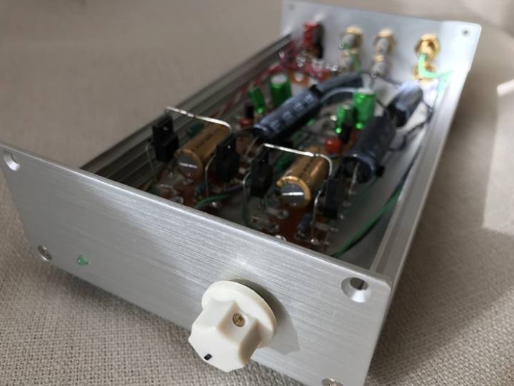 真空管パワーアンプ 自作 6AR5S 動作品