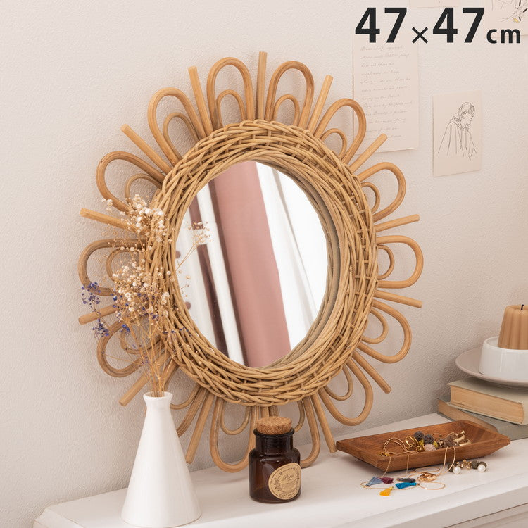 新品 レトロ ラタン 籐 カネボウ化粧品 62 ベルの会記念品 インテリア