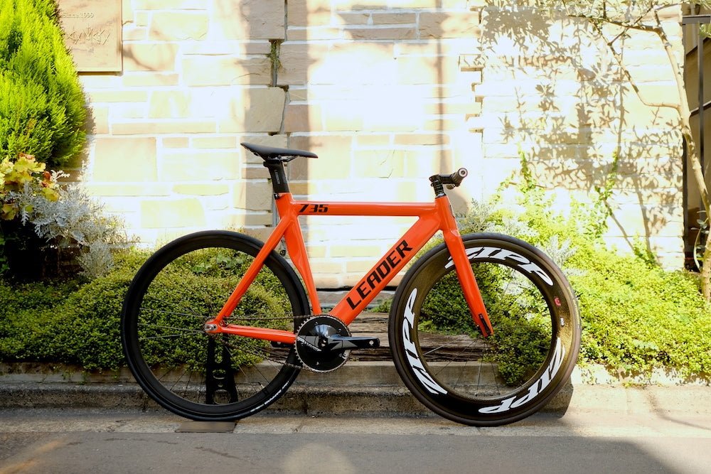 k*m様 オレンジxレザー ピストバイク(Diners) k*m様 オレンジxレザー