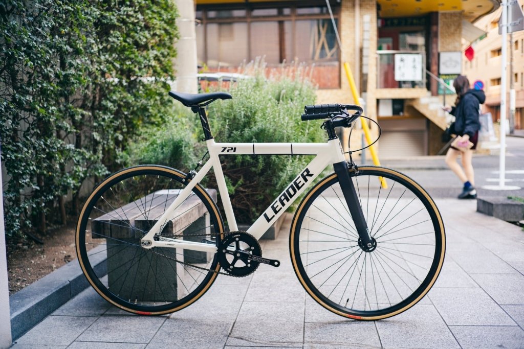 LEADER BIKE 721マットグリーン
