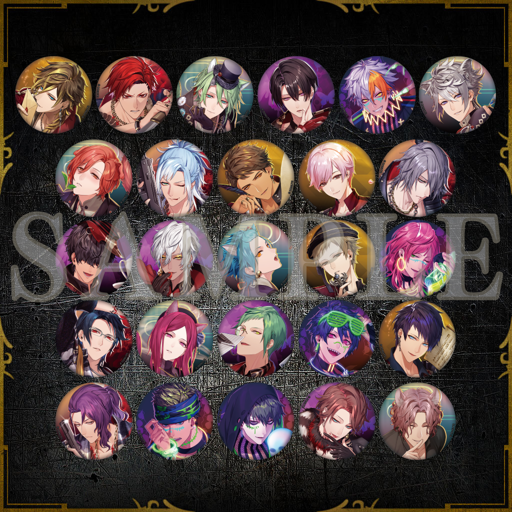 57mm缶バッジ 季節衣装ver. – ブラックスター -Theater Starless