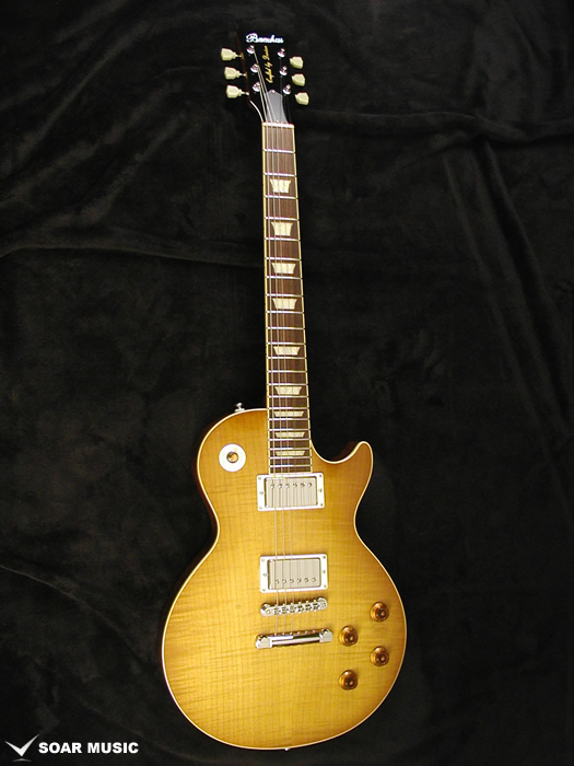 バッカス・クラフトシリーズのレスポールタイプ！ BLS-FM1 / BLS-FM2