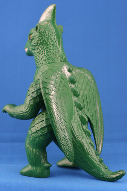 大怪獣・ガッパ。©️日活。ソフトビニール人形・極上品。【首のみ稼働