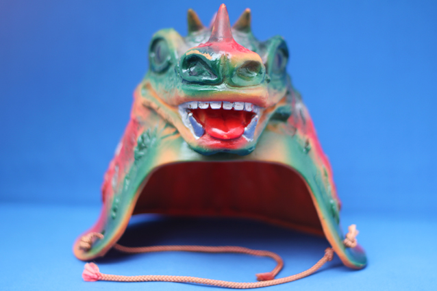 遊具怪獣 怪獣ヘルメット KAIJU helmet スーフェス 遊具怪獣ヘルメット