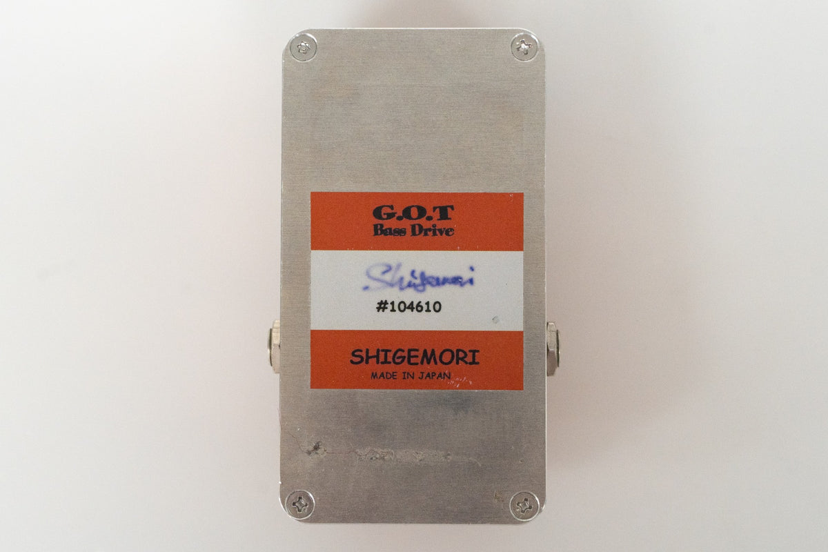 shigemori G.O.T Bass Drive ベースエフェクター Shigemori G.O.T Bass