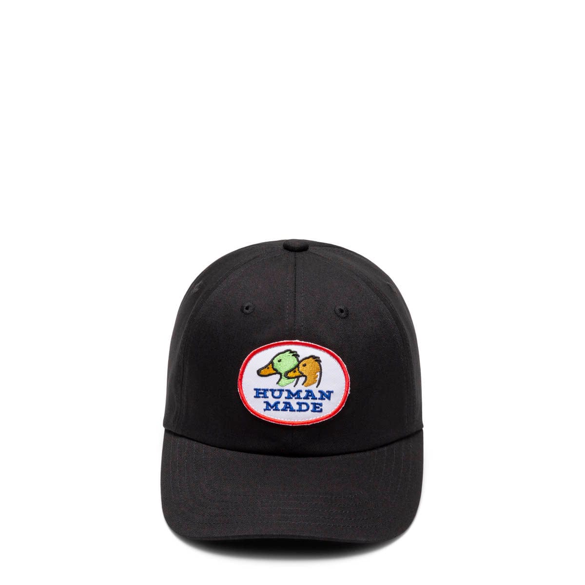 HUMAN MADE 6 PANEL TWILL CAP BLACK