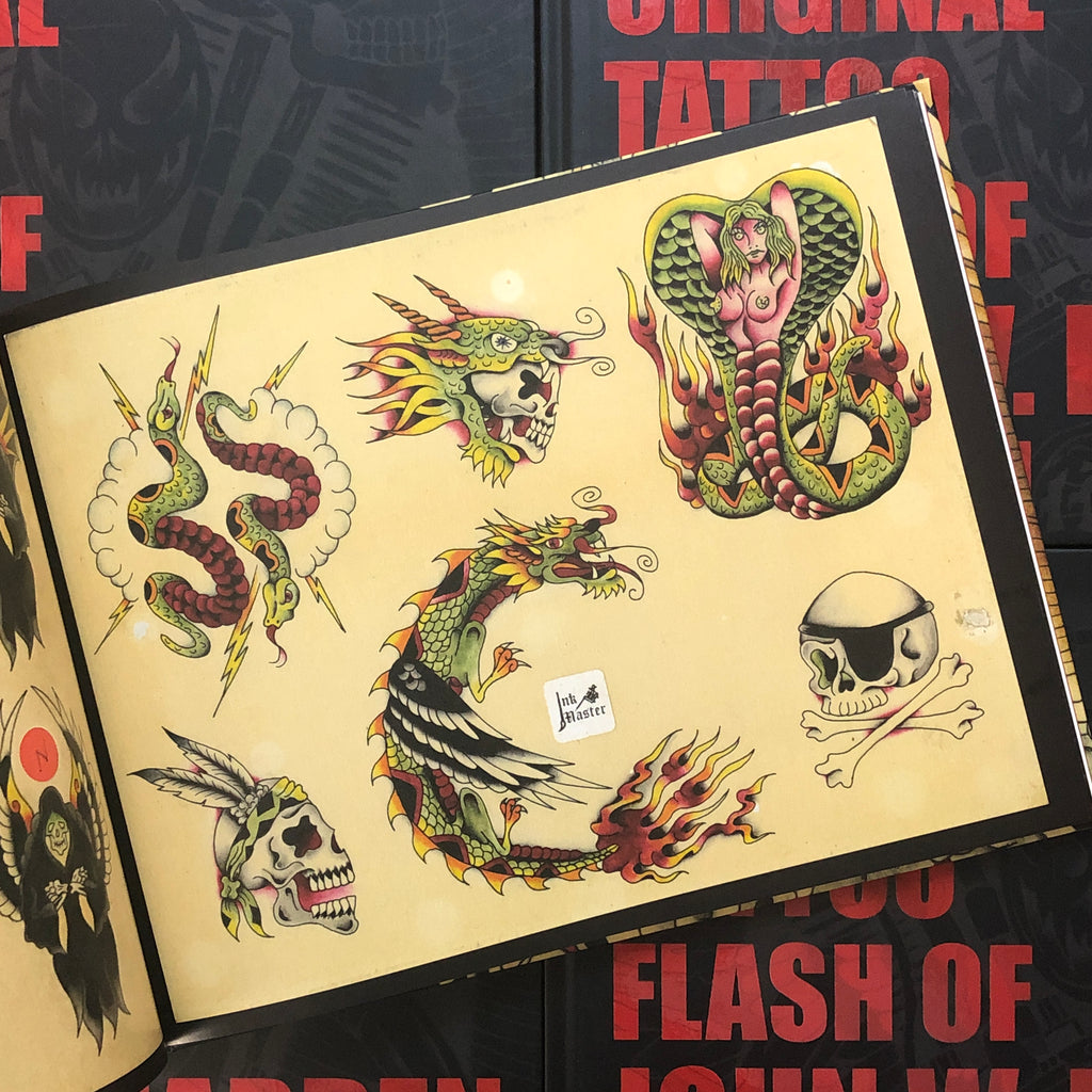 Chad Knight - Original Tattoo Flash of John W. Harden – BELZEL BOOKS