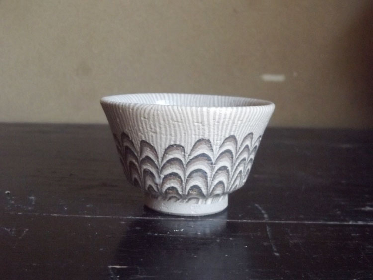 水野教雄さんの練り込み茶碗 【公式通販】