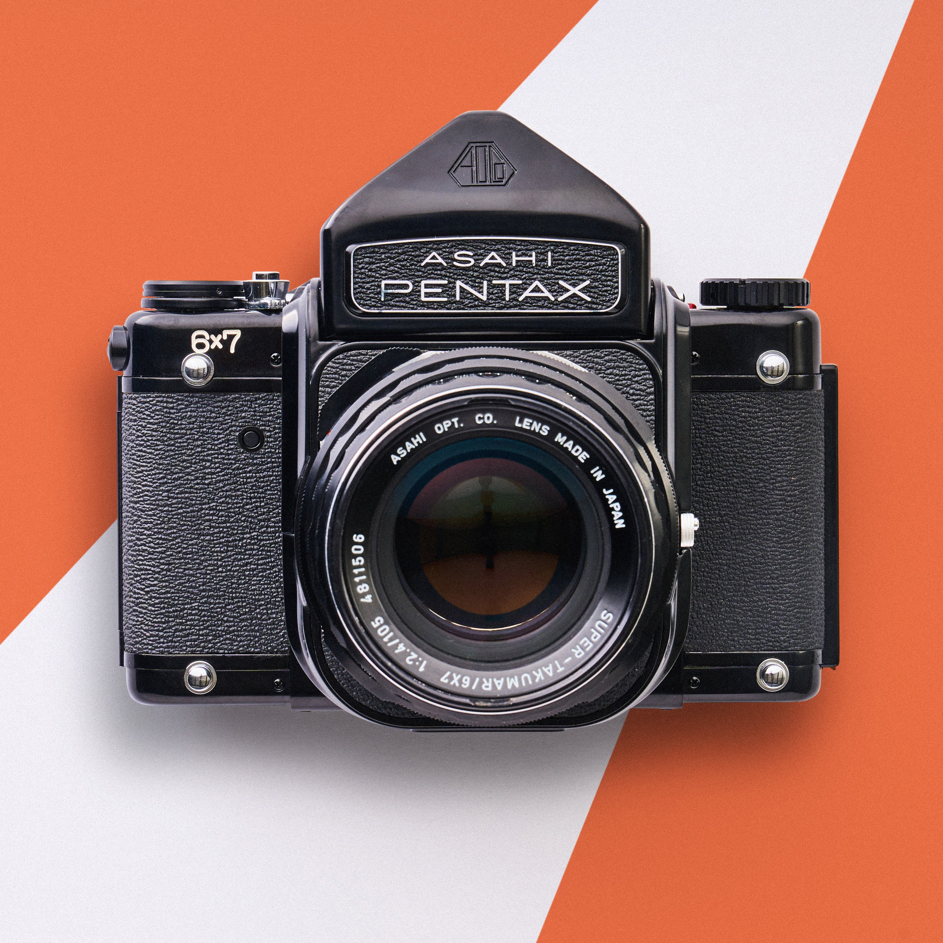 フィルムカメラ PENTAX 67 SUPER TAKUMAR 6x7 1:4.5 75 フィルムカメラ