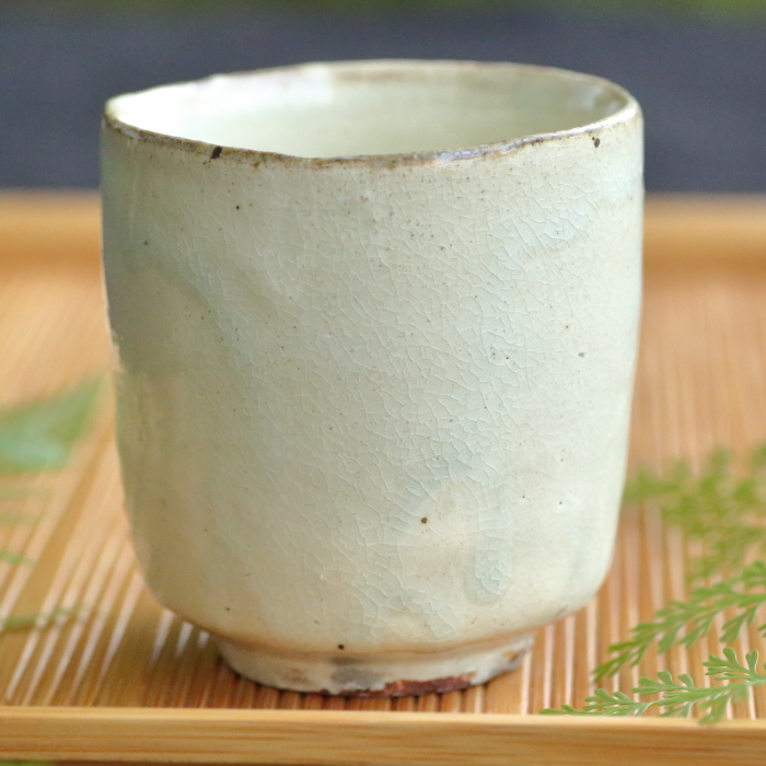 青木亮 粉引カップ 粉引湯呑 青木亮 粉引カップ 粉引湯呑 粉引 組湯呑