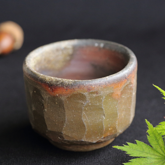 備前 ぐい呑み お猪口 登窯 作家一点もの 楽天市場】ぐい呑み 陶器の