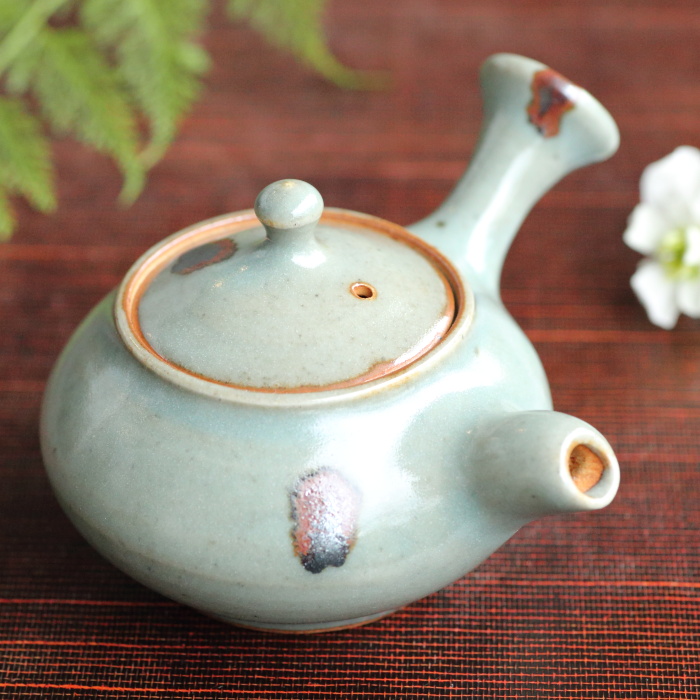 小川甚八 焼締水注（急須） 笠間 小川甚八 焼締水注（急須） 笠間