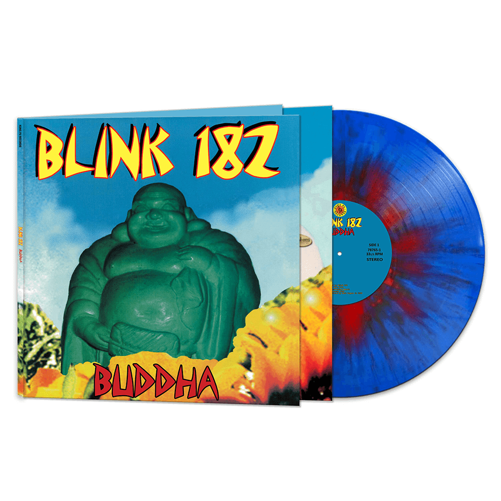 Blink 182 - Buddha (Blue-Red Splatter Vinyl) - Cleopatra Records