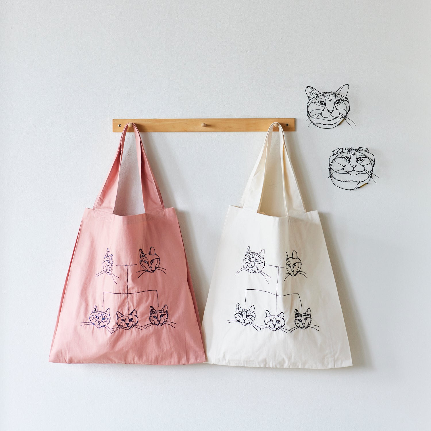 cocca(コッカ) ｜生地通販｜【＋HAyU fabric】-Twin Tote bags- トート