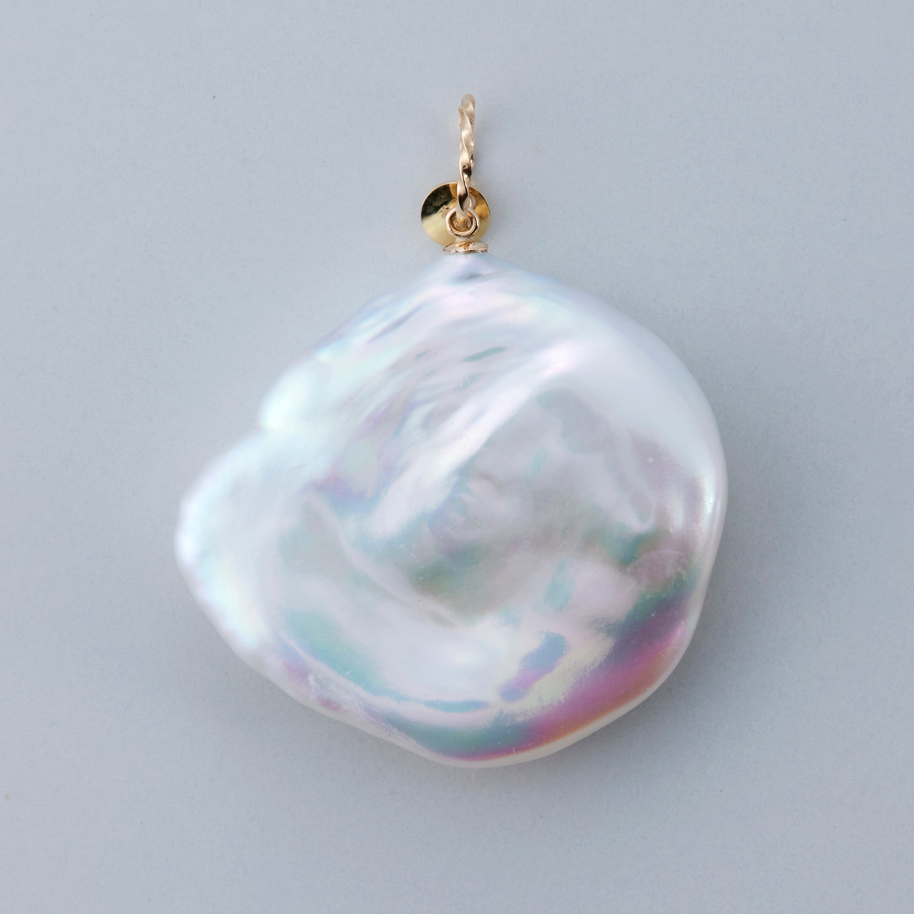 K10YG クラウド パール ペンダントトップ– COLETTE GIFT