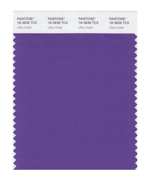 Pantone SMART Color Swatch Card 18-3838 TCX Ultra Violet