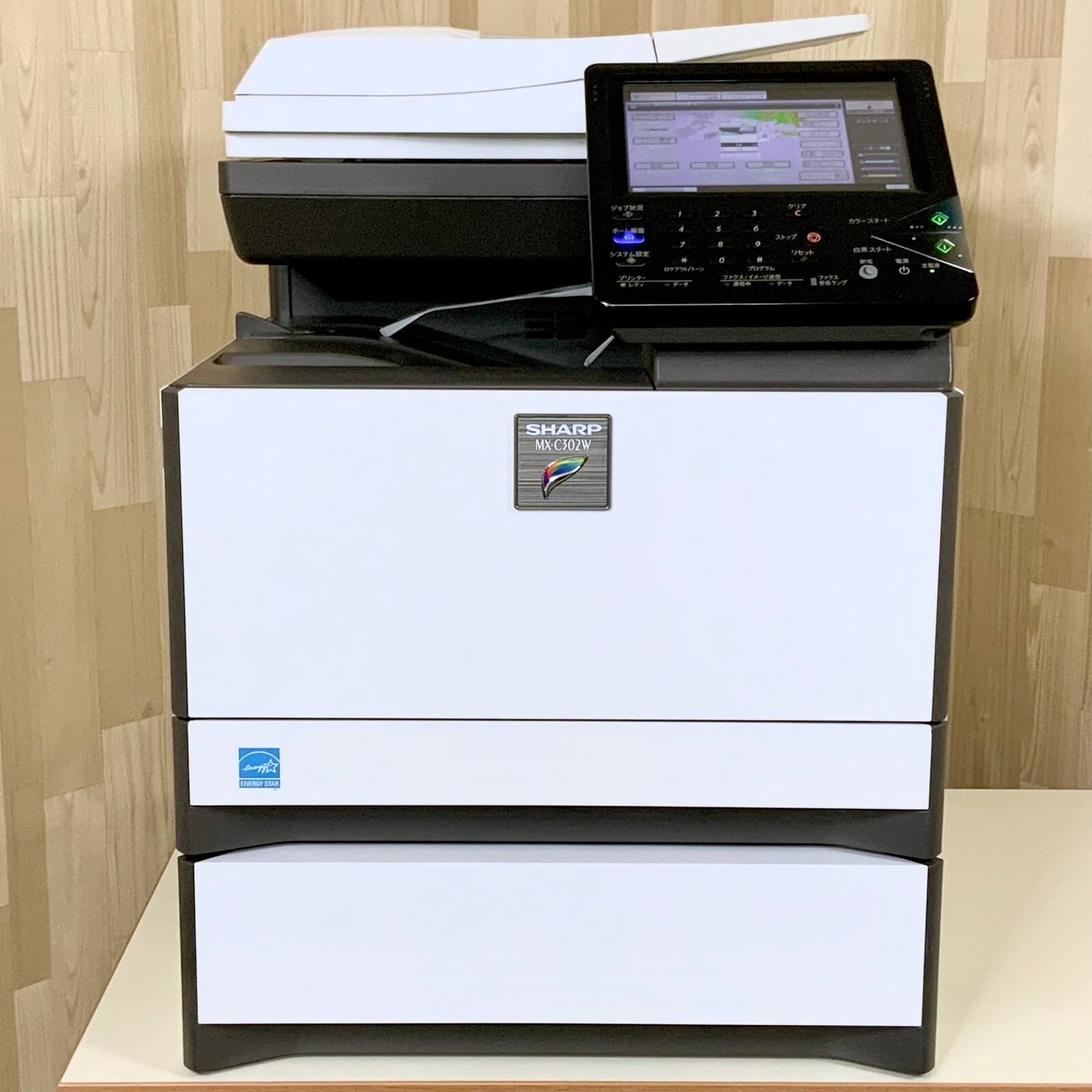 シャ－プ複合機MX-C302W☆無線LANカウンター小 デジタルフルカラー複合