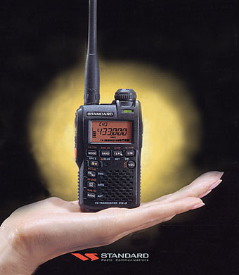 アマチュア無線機 ＞ ハンディ無線機 ＞ 144/430デュアルハンディVX-3