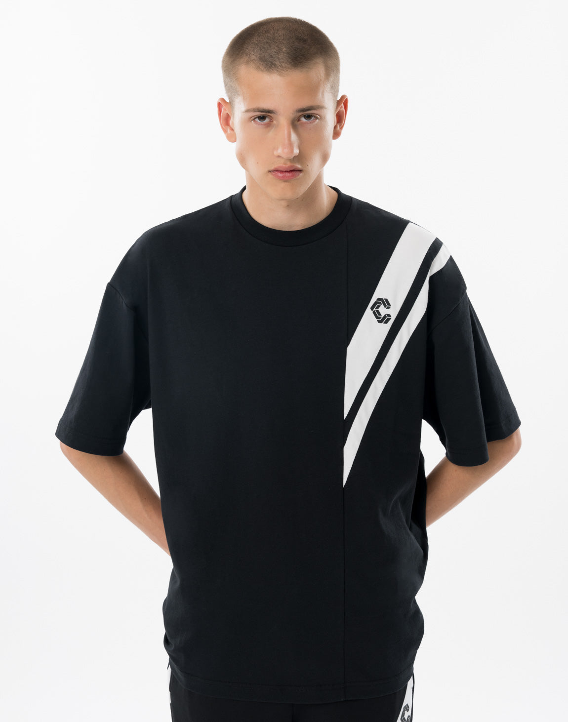 CRONOS オフブラック Tシャツ Mサイズ CRONOS Tシャツ CRONOS