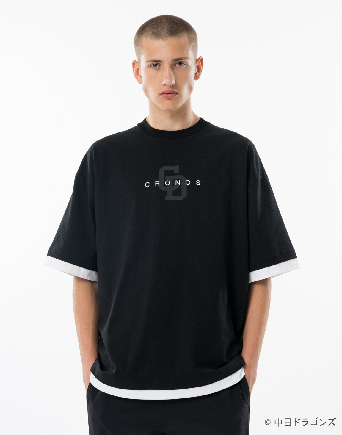 CRONOS×DRAGONS S/S TEE【BLACK】