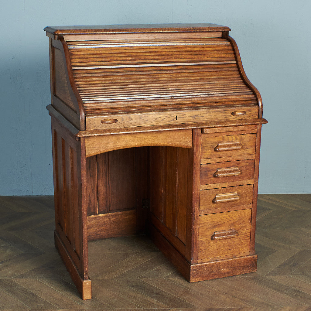 The Barton Warehouses 蛇腹式 ロールトップデスク #74968 – camori