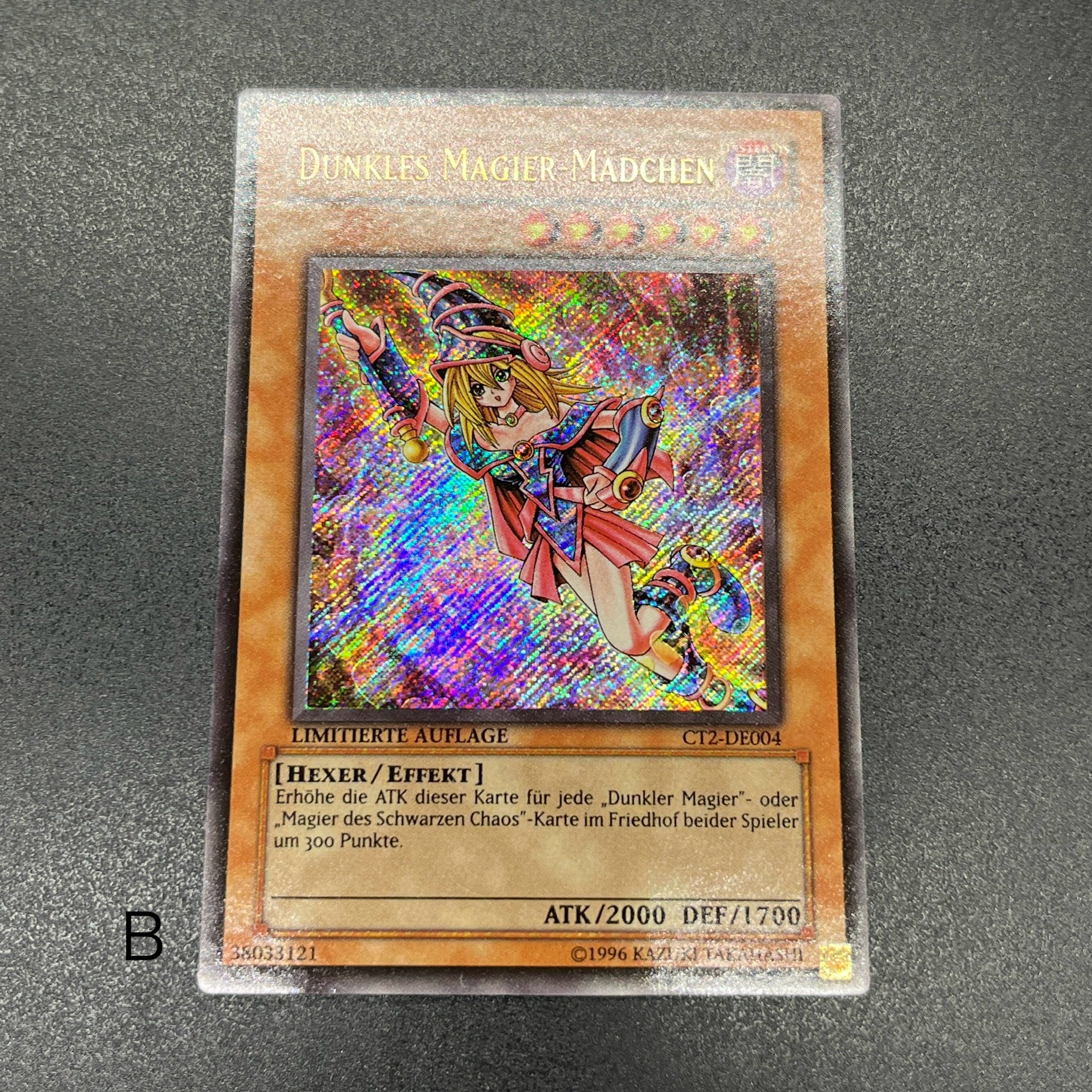 ブラック・マジシャン・ガール」 (ステンレス製） 遊戯王OCGデュエル