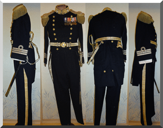 IJN officer uniform 大日本帝国海軍 少将(機関) 永松勝 二種軍装 士官