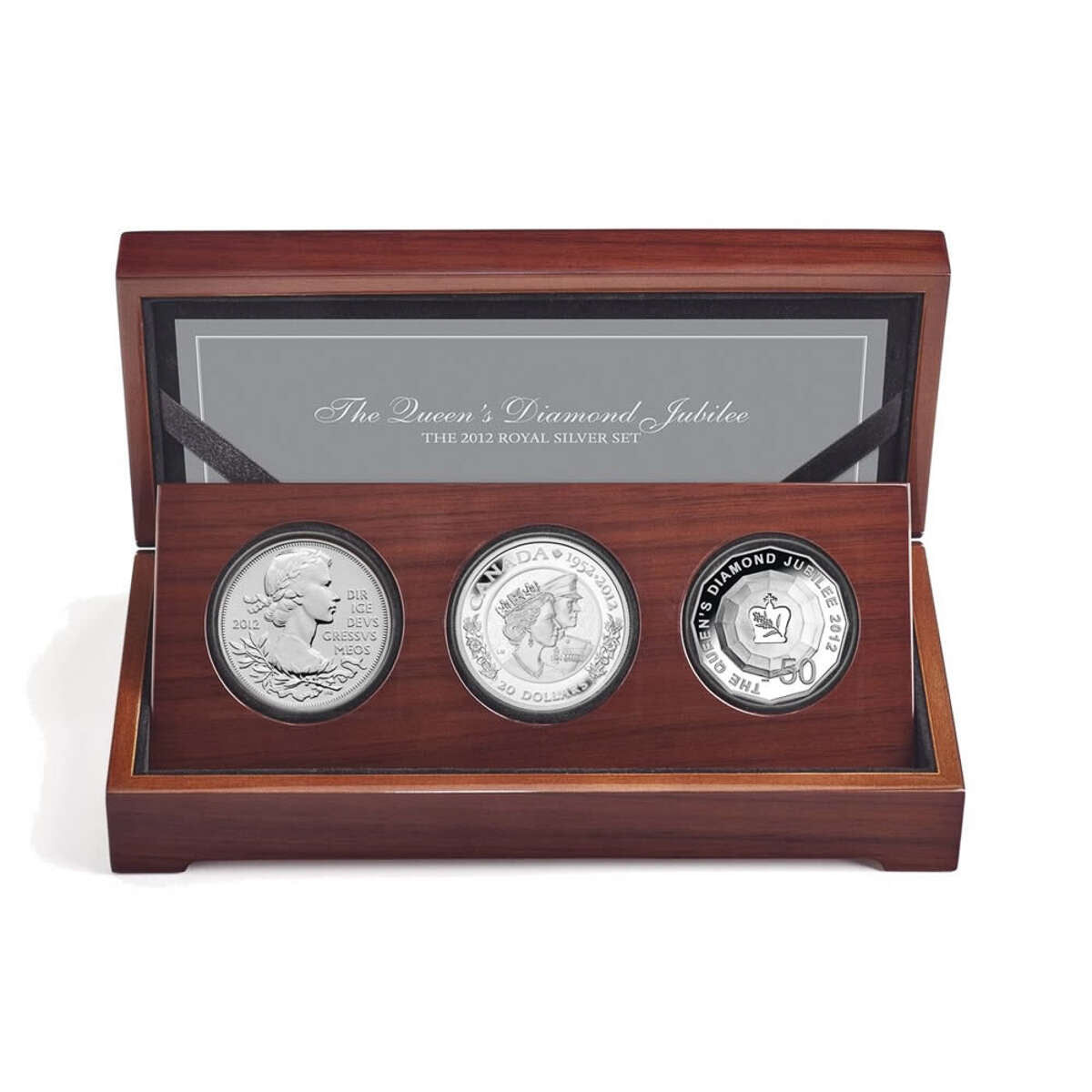 2012 Queen's Diamond Jubilee - 3-Coin Silver Set