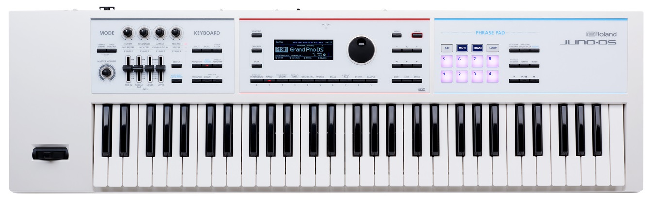 Roland 61鍵 シンセサイザー JUNO-DI-WH ホワイト Rolandの多機能