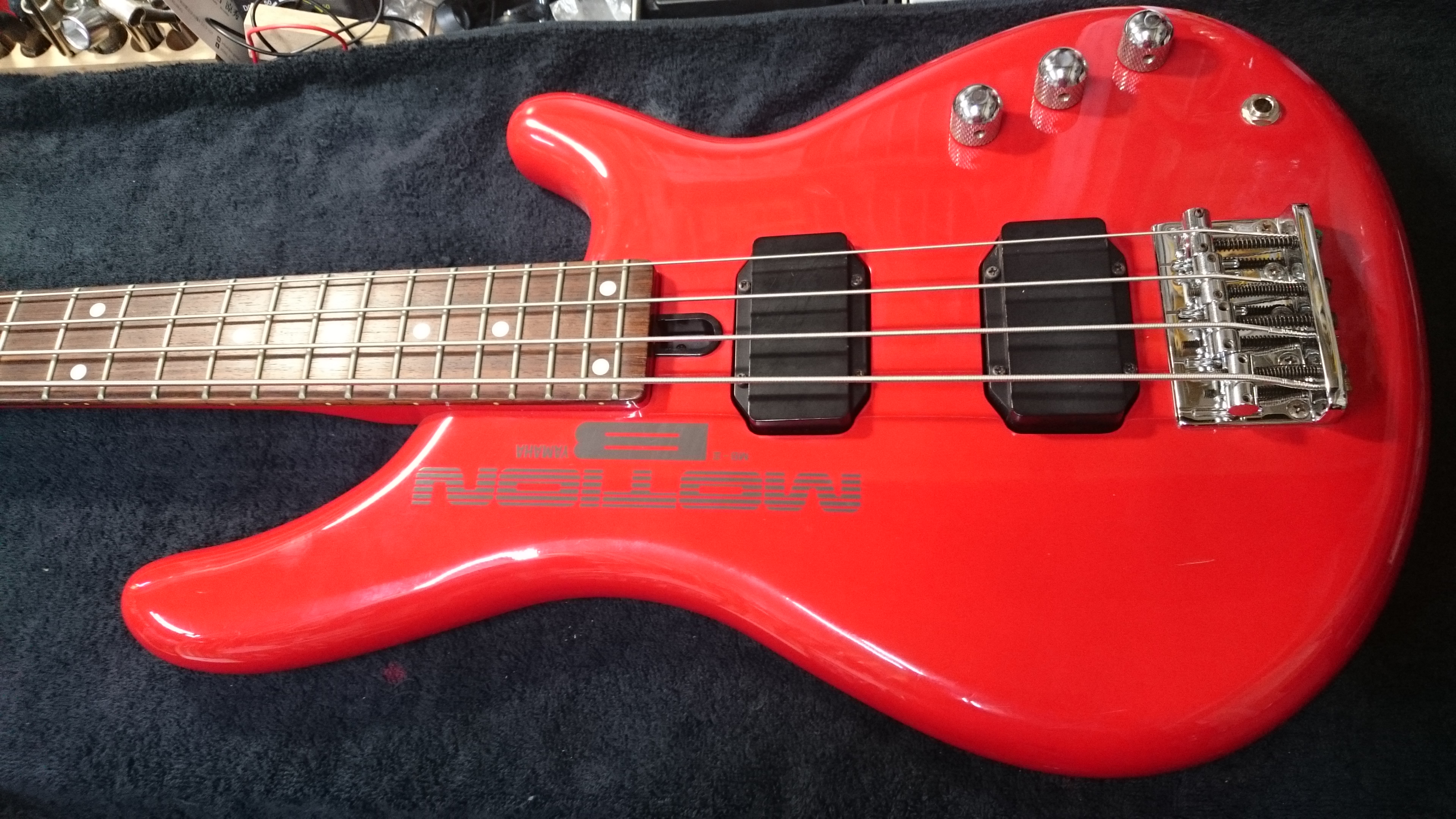 YAMAHA MOTION B 配線直し＆セットアップ | ギターリペア工房DNS-Draw