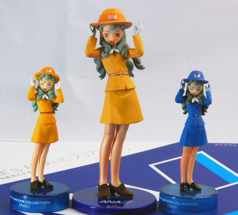 海洋堂 ANA ユニフォームコレクション I.Ⅱ，EXTRA 等 セット /フィギュア