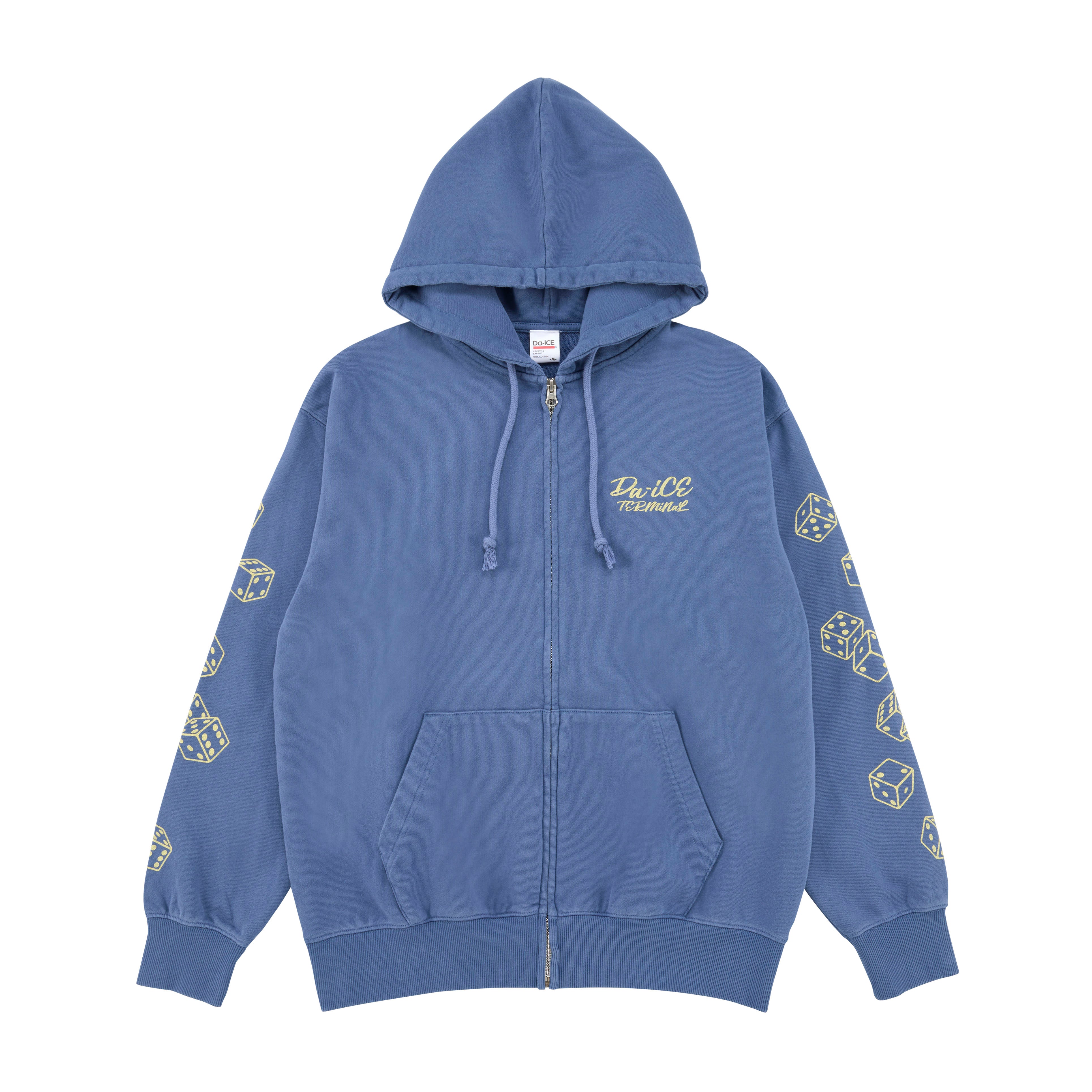 Da-iCE Fade Zip Hoodie(blue)