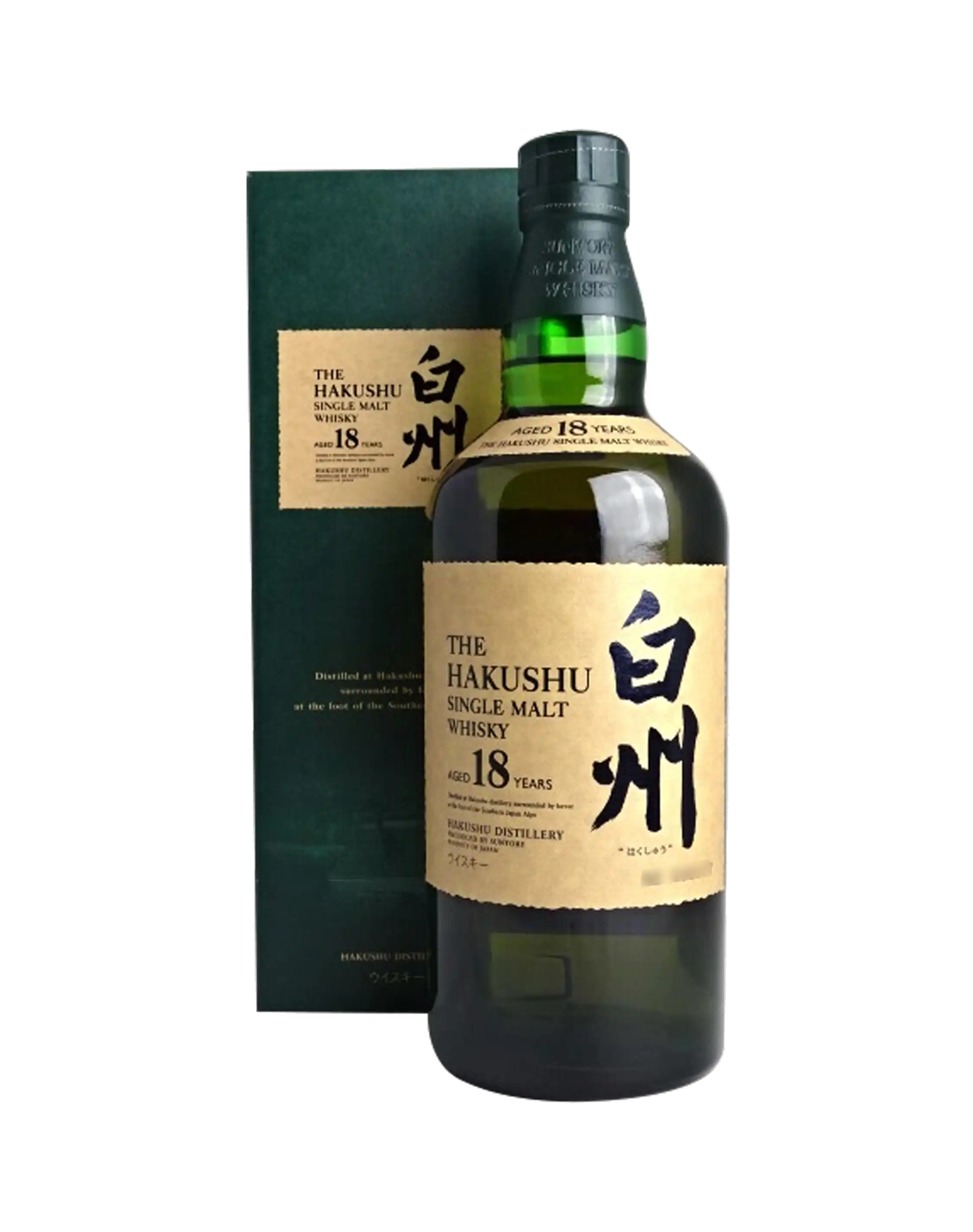 Suntory Hakushu 18 Year Old
