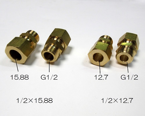 ミヤコ株式会社 / フレキ用銅管火なしアダプタ