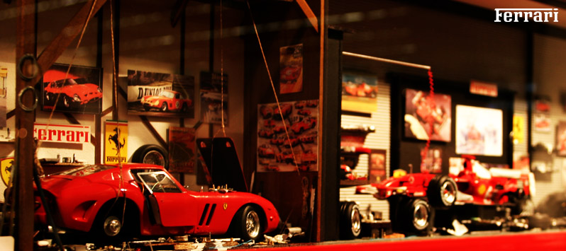 フェラーリ 模型・F1などのガレージジオラマ通販【リシャールボックス】