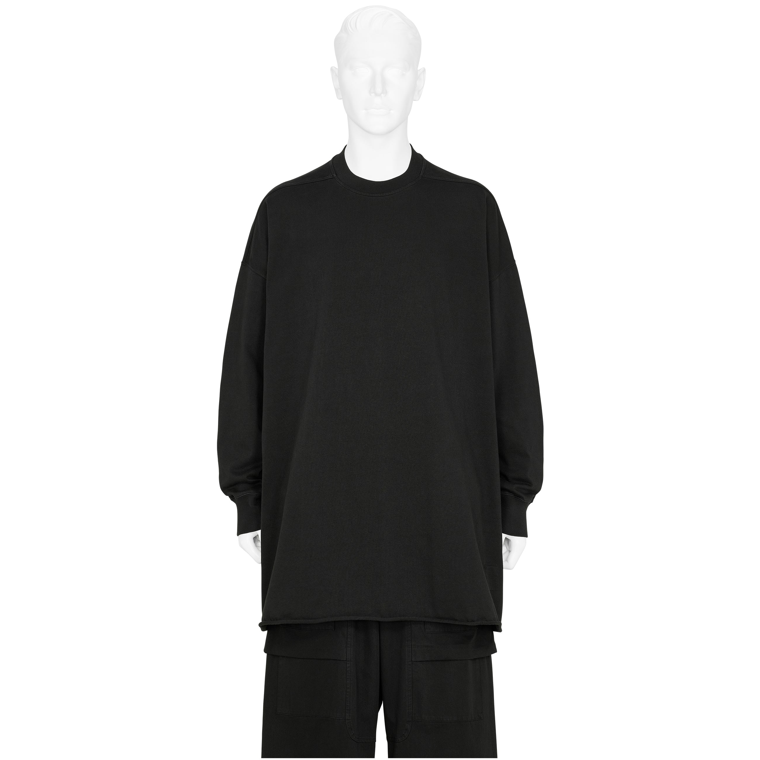 TOMMY L/S SWEAT BLACK - RICK OWENS DRKSHDW(リック オウエンス