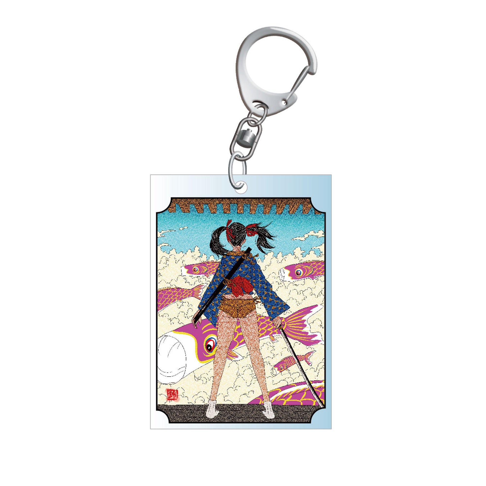 LASSEN アートワーク キーホルダー 6個セット