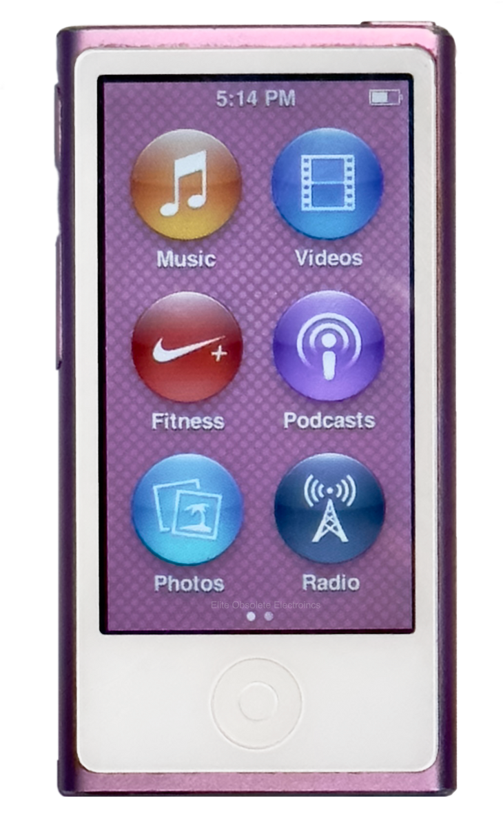 新品バッテリー Apple iPod nano 第7世代 パープル 2025年最新】ipod