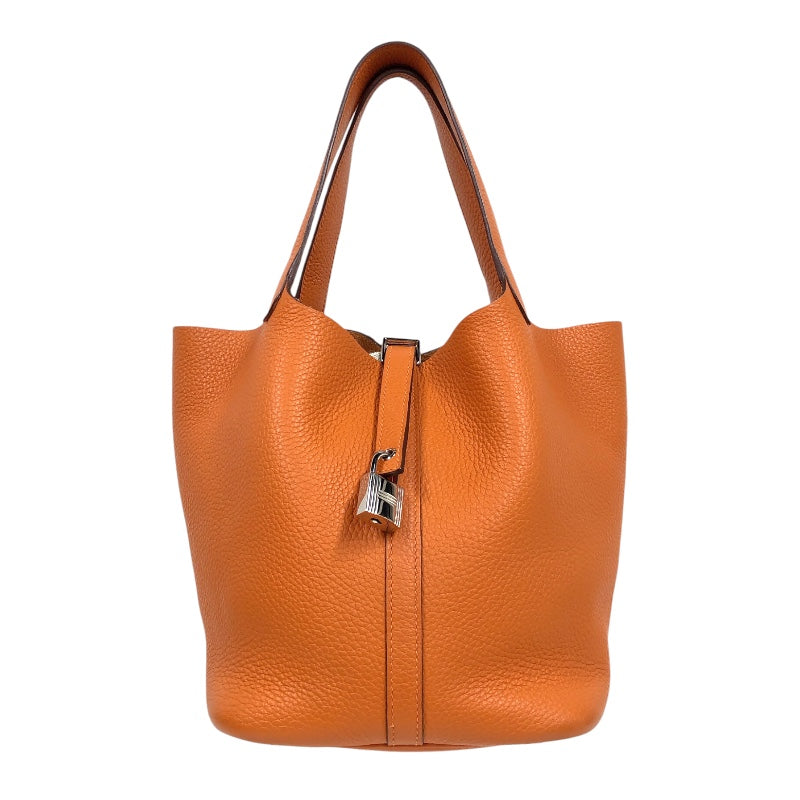 ㊴美品 HERMES エルメス ピコタンロックPM用 オレンジ 空箱 長方形 ㊴美品