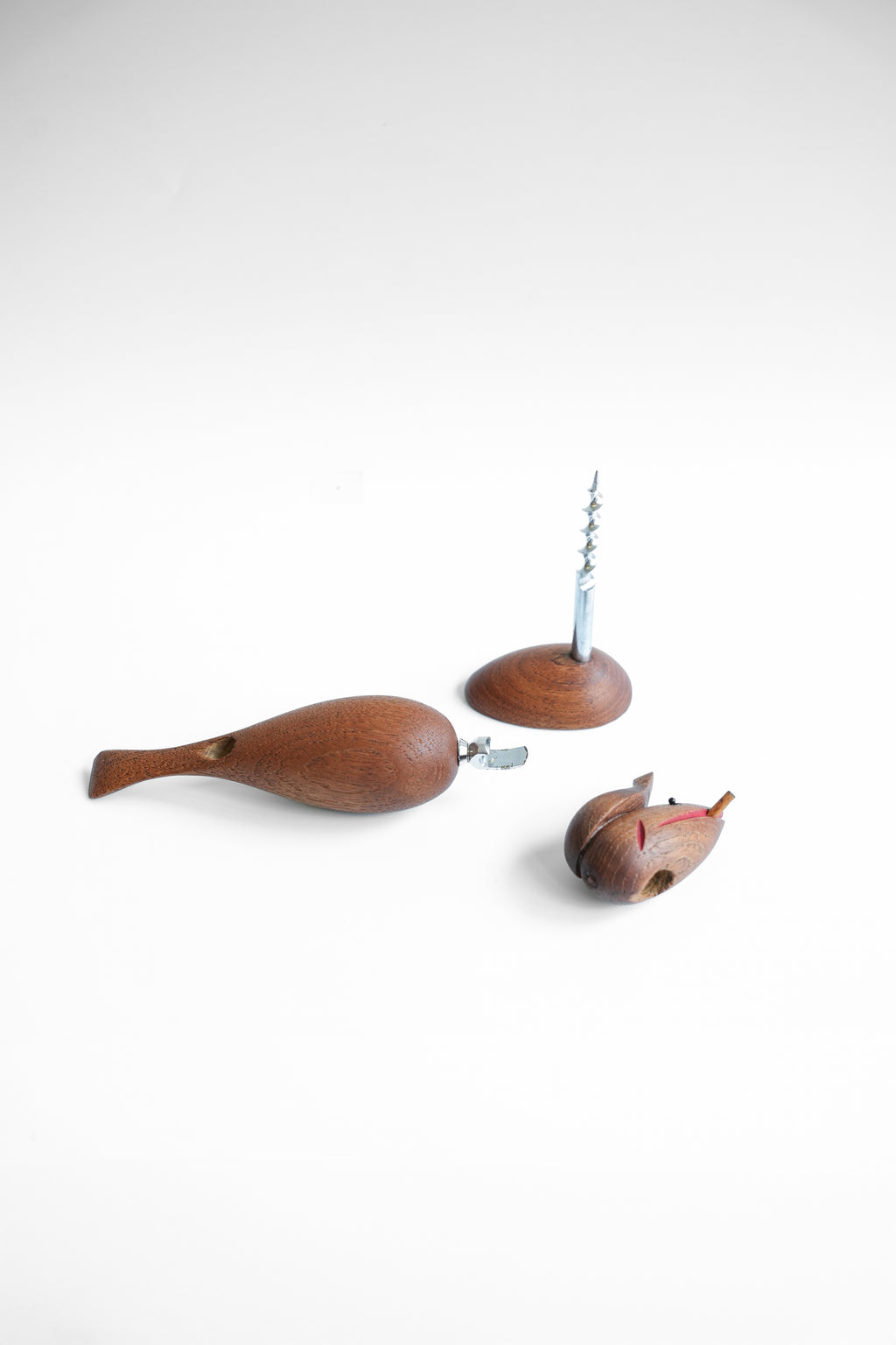 デンマークヴィンテージ チークバード ボトルオープナー 栓抜き 北欧