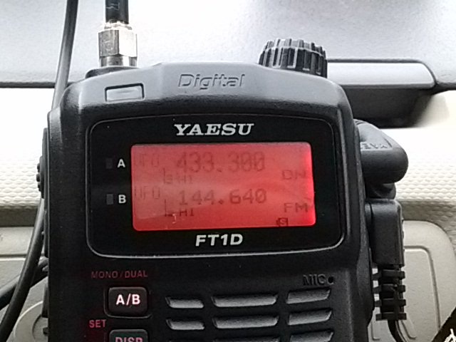 ヤエス FT1D ハンディ無線機 144/430MHz バッテリ（大小2個付