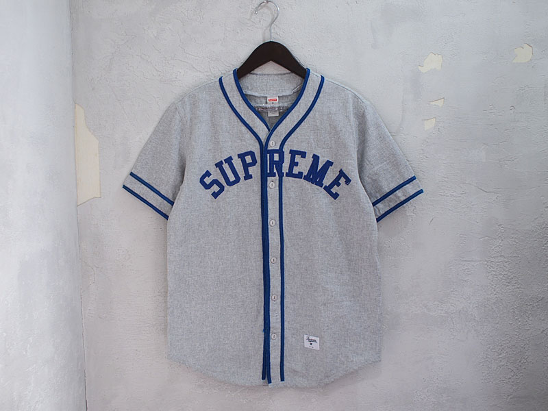 Supreme 'Baseball Jersey'ベースボール ジャージ M ベースボール