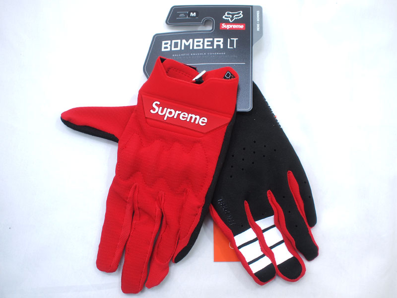 Supreme17SSmechanix 正規 SUPREME Mechanix Glove M赤 RED メカニクス