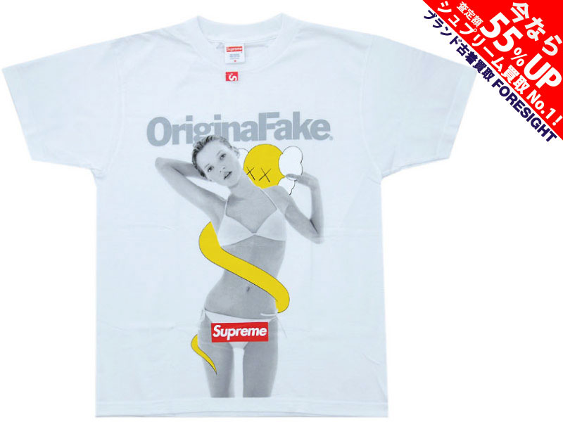 Supreme 'Kate Tee'Tシャツ ケイトモス Kate Moss 紺 ネイビー L