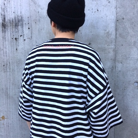 UNDERCOVER(アンダーカバー) ボーダーBIGTシャツ/正規通販-FACTORY