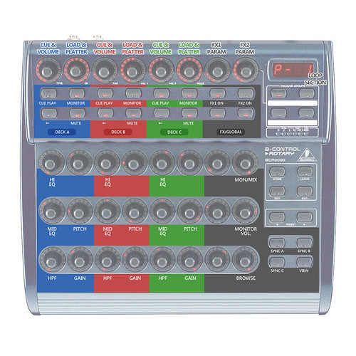 TraktorでBehringer BCR2000を使う | EPX studio blog