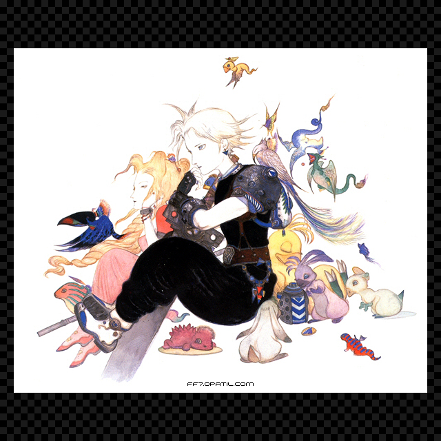 FF7 クラウド エアリス クリアファイル 天野喜孝 未開封 FF7 クラウド