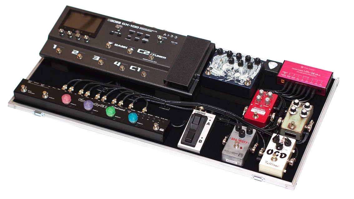 マルチ x コンパクト、エフェクターボード製作の回 | ギターのレシピ