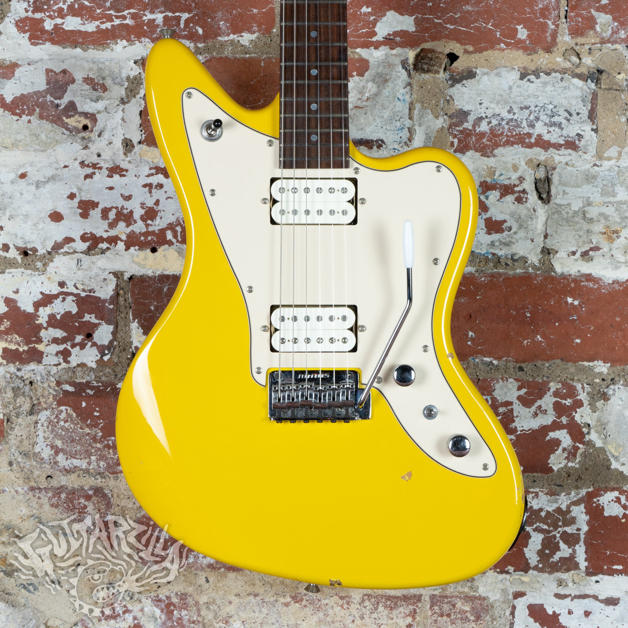 Fernandes JG-45 2000's Canary Yellow Offset – Guitarzilla