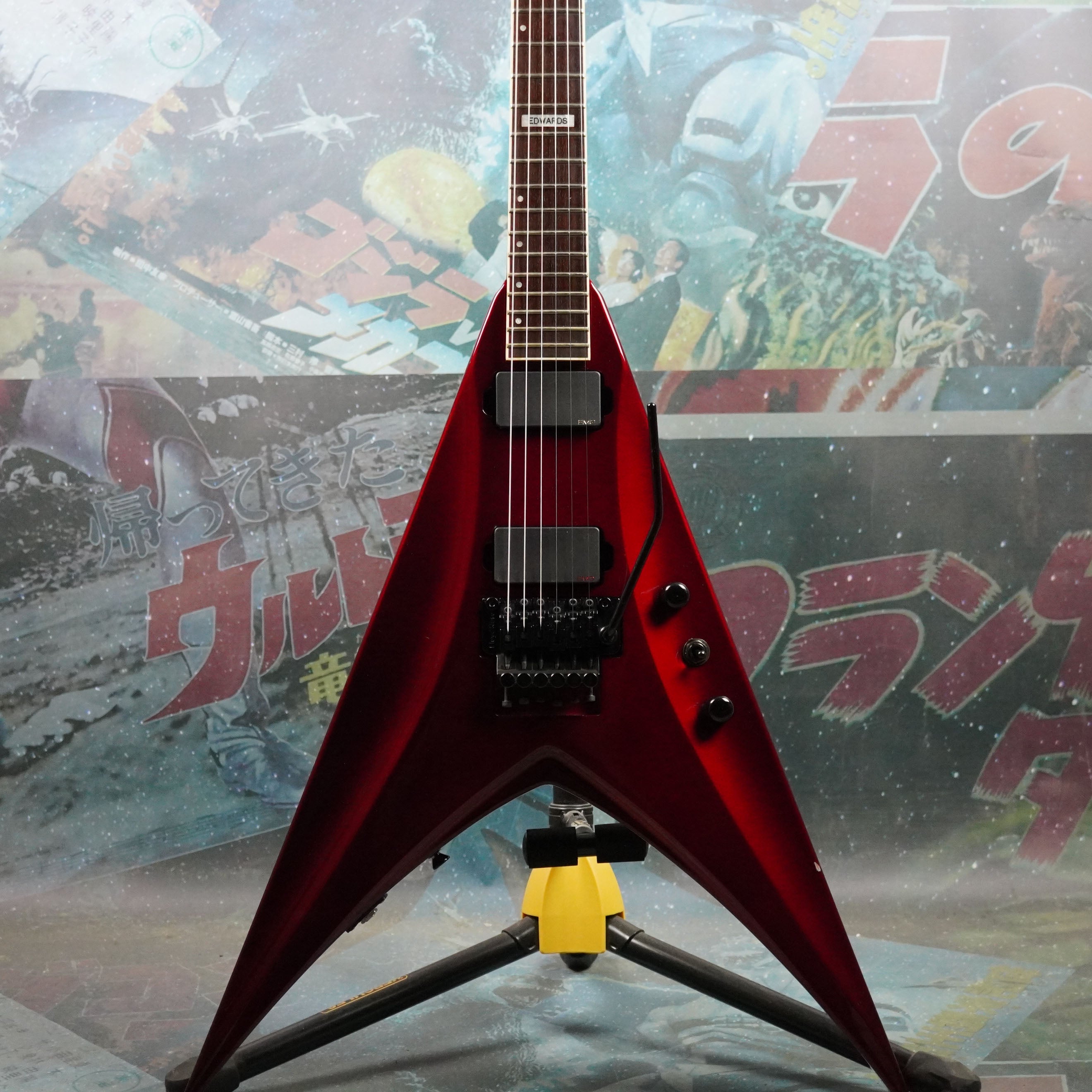 エドワーズ フライングV ギター Edwards E-FV-120D 新品 ヴィンテージ